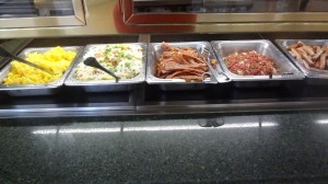 Some of the yummy options at Crystal Palace Breakfast! 