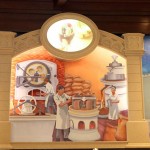 A mural in the Ghirardelli Soda Fountain at Downtown Disney