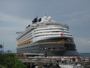 The tail end of the Disney Magic